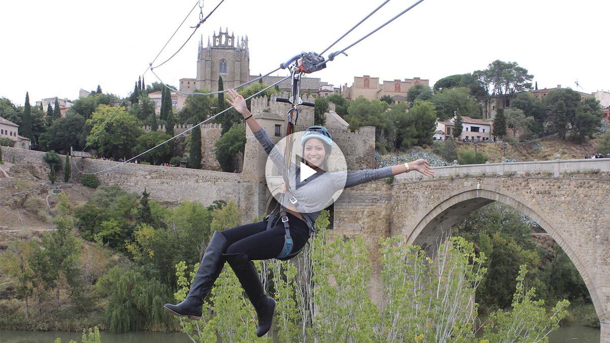 Visita Toledo y disfruta de la tirolina urbana más larga de Europa