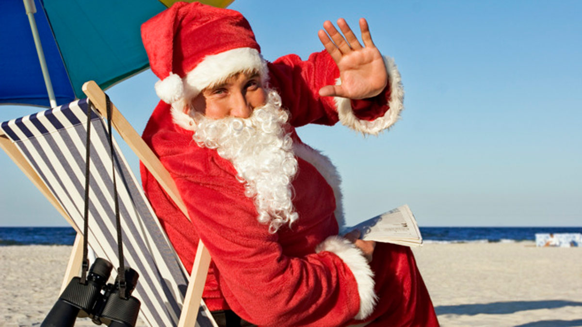 Olvídate del frío y pasa la Navidad en la playa