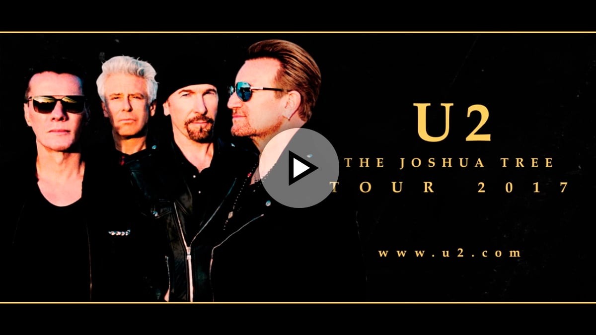 Fotografía por cortesía de U2: The Joshua Tree Tour 2017