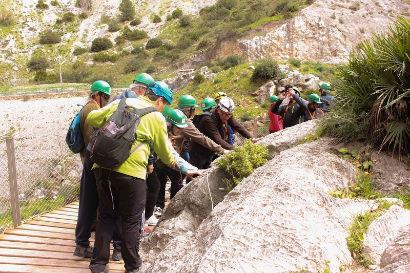 El Caminito del Rey como nunca antes se había ‘visto’