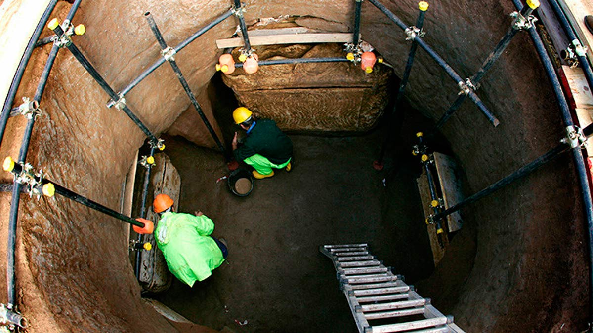 Encontrado un acueducto de 2.300 años en las obras del metro de Roma