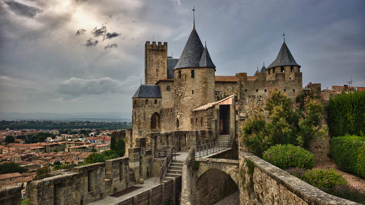 Castillo en Carcassonne