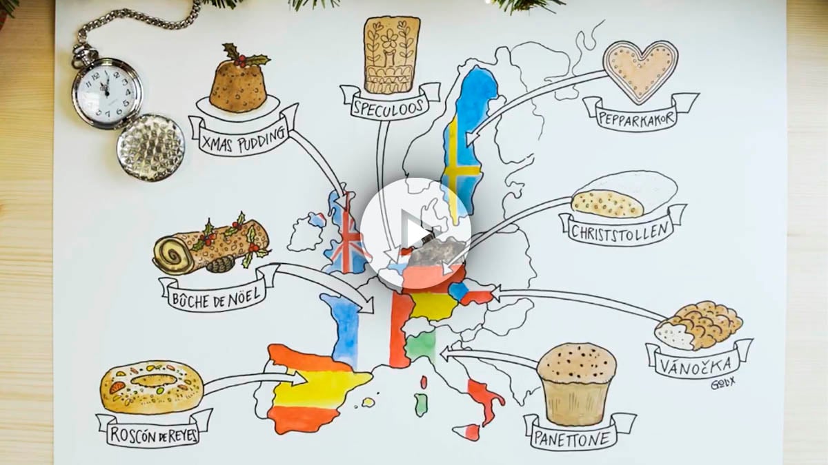 El turrón y el roscón de Reyes se cuelan entre los dulces navideños que más triunfan en Instagram entre los europeos