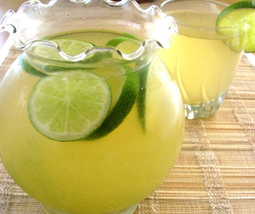 agua con limon