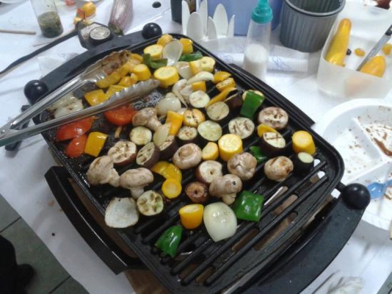 verduras Parrilla-Vegetariana