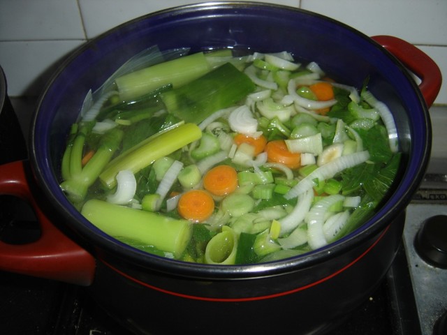 verduras cocidas