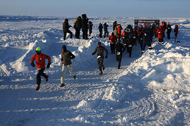 Cómo afrontar el North Pole Marathon