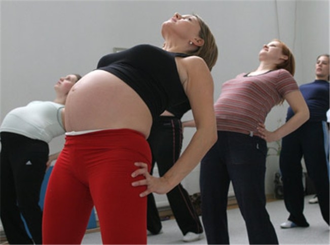 embarazadas haciendo deporte