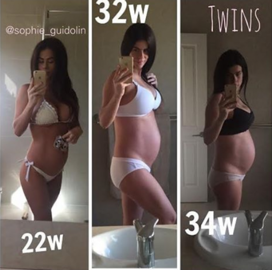El increíble aspecto de una fitness girl después de dar a luz