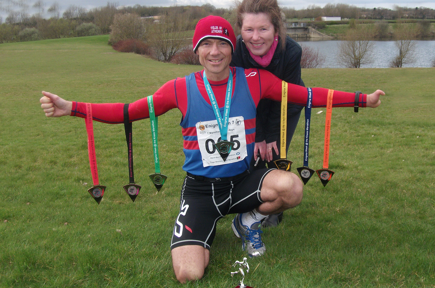 Un británico, en busca de los 1.000 maratones