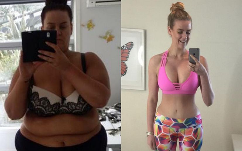 Una joven muestra su cuerpo después de perder 88 kilos en 20 meses