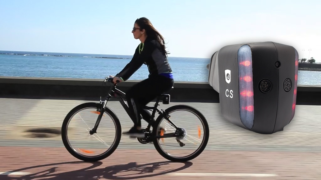 Un gadget que protege a los ciclistas frente a los vehículos