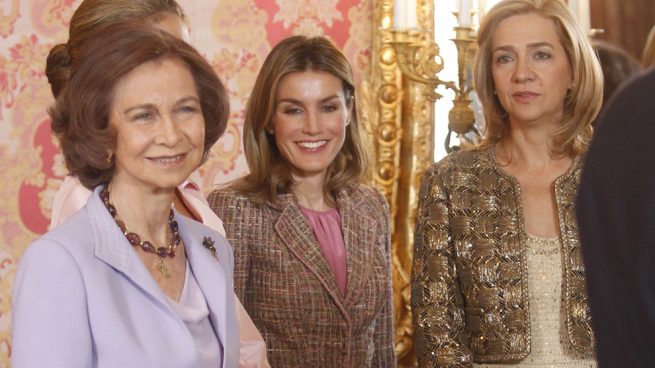 Reina Sofía, Reina Letizia e Infanta Cristina