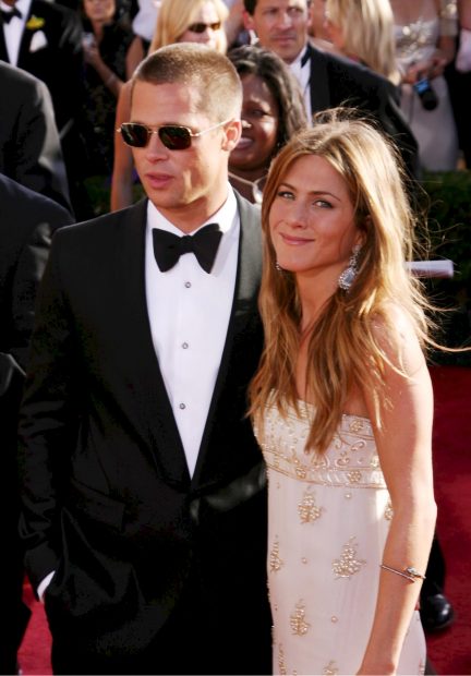 Brad Pitt y Jennifer Aniston