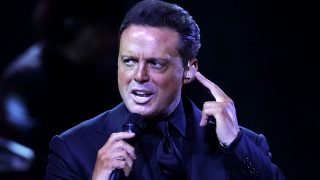 Luis Miguel en el concierto de Viña del Mar, Chile, en 2012 (Gtres)