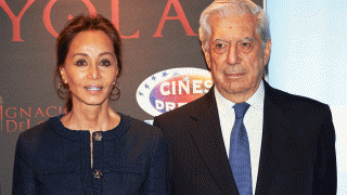 Isabel Preysler y Mario Vargas Llosa en la premiere de ‘Ignacio de Loyola’ (Gtres)