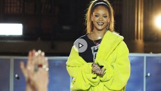 Desfile de Rihanna Fenty by Puma en la París Fashion Week, marzo 2017 / Gtres