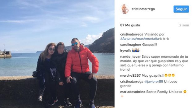 Cristina y Mami hace tan sólo unos días en Oviedo (Instagram)