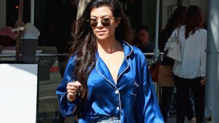 Kourtney Kardashian con su pijama / Gtres