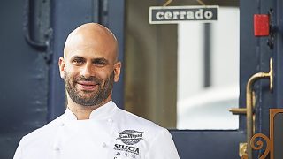 Sam Kass en una presentación de  San Miguel Selecta /Gtres
