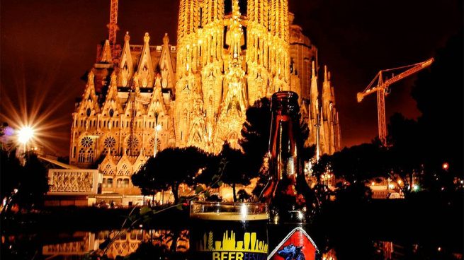 La Sagrada Familia / Barcelona Beer Festival cerveza