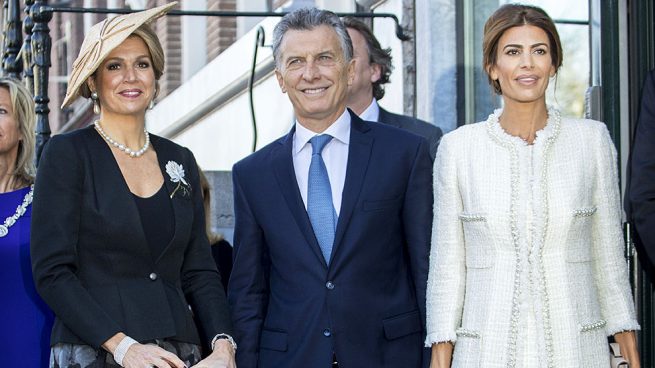 Máxima de Holanda, Mauricio Macri y Juliana Awada