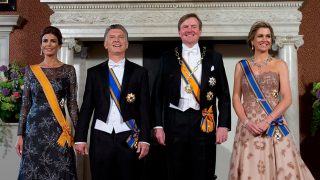 Juliana Awada, Mauricio Macri y los reyes Guillermo y Máxima de Holanda / Gtres