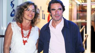 El expresidente José María Aznar y Ana Botella, en una imagen de archivo. / GTRES