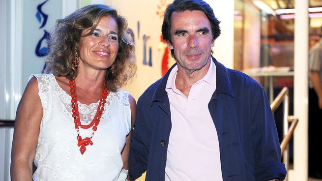 José María Aznar y Ana Botella