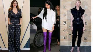 Las botas de Kylie Jenner firmadas por Balenciaga han sido el desastre estilístico de la semana. / Gtres