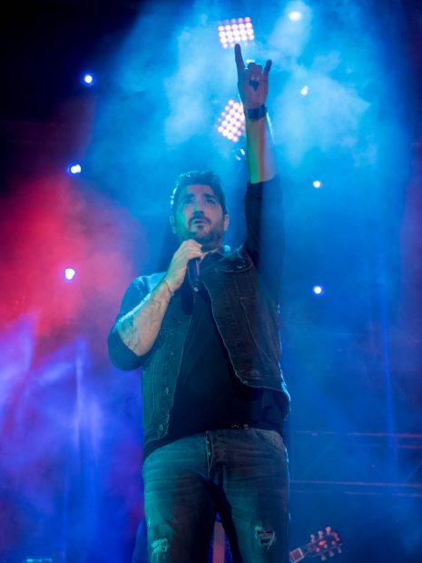 El cantante Antonio Orozco