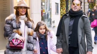 David Bustamante y Paula Echevarría con su hija Daniella en una imagen de archivo / Gtres