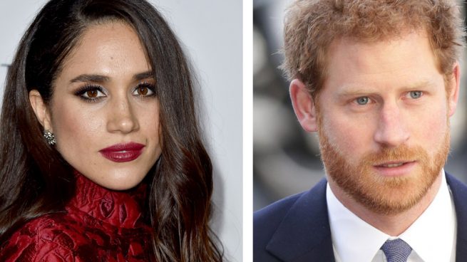 El príncipe Harry y su pareja, Meghan Markle en un fotomontaje /LOOK