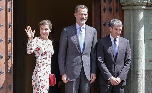 Los reyes Felipe y Letizia