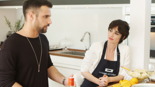 Jesús Castro y Paz Vega durante el programa ‘Mi casa es la tuya’ / Mediaset