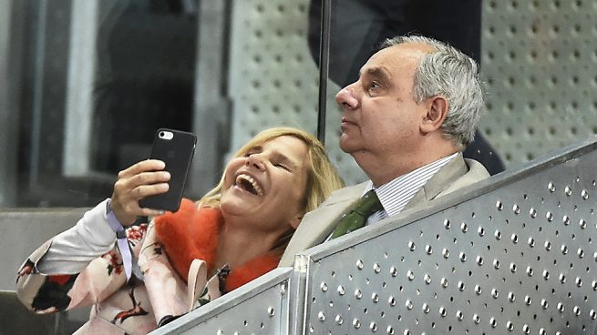 Eugenia Martínez de Irujo y Fernando de Irujo en el Mutua Madrid Open /Gtres