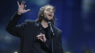 Salvador Sobral durante su actuación de ‘Eurovisión 2017’/Gtres