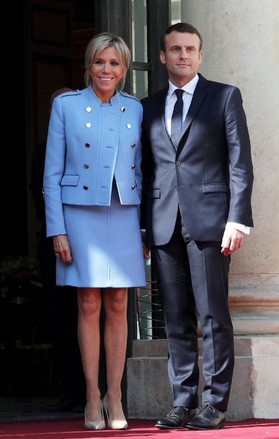 emmanuel macron, brigitte macron