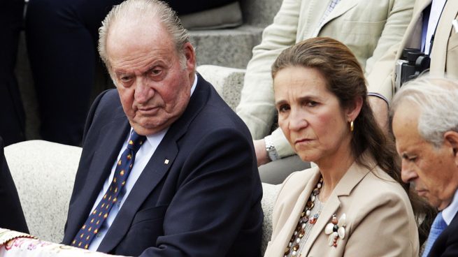 Don Juan Carlos y la infanta Elena, incondicionales de San Isidro