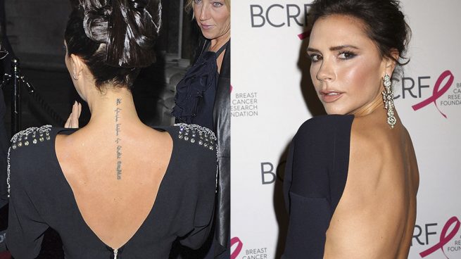 Victoria Beckham Tatuajes