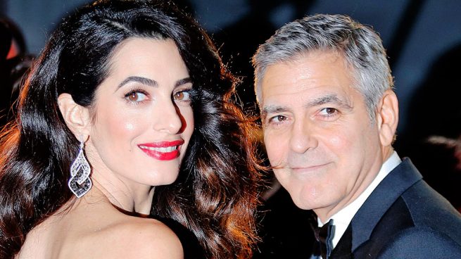 George y Amal Clooney