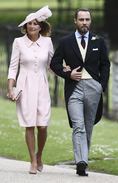 Carole y James Middleton