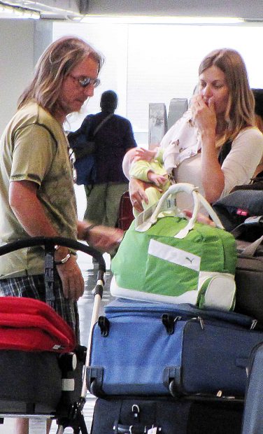 Giorgio y Eva con su pequeño en el año 2011 /Gtres