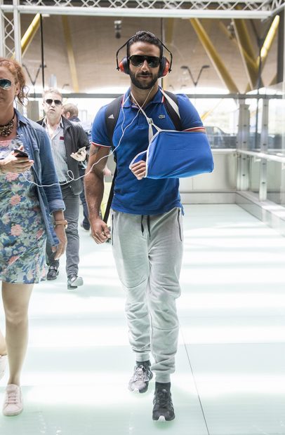 Eliad Cohen en el aeropuerto de Madrid /Gtres