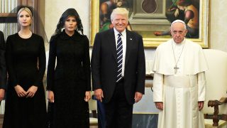 La visita de los Trump al Vaticano / Gtres