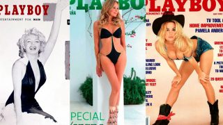 PINCHA EN LA IMAGEN PARA VER LA GALERÍA / Montaje portadas Playboy / Playboy
