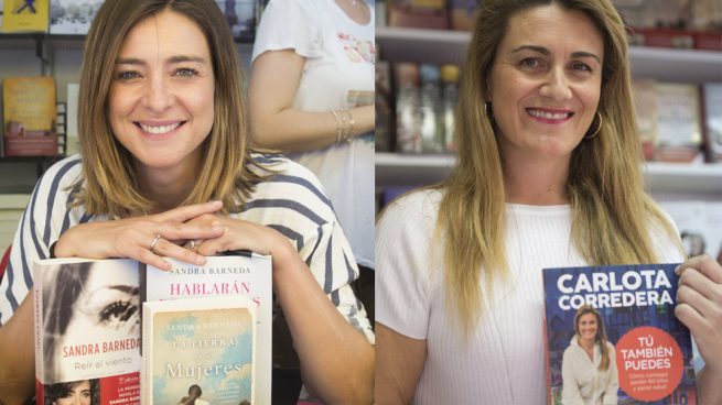 Carlota Corredera y Sandra Barneda en la Feria del Libro (Fotomontaje LOOK)