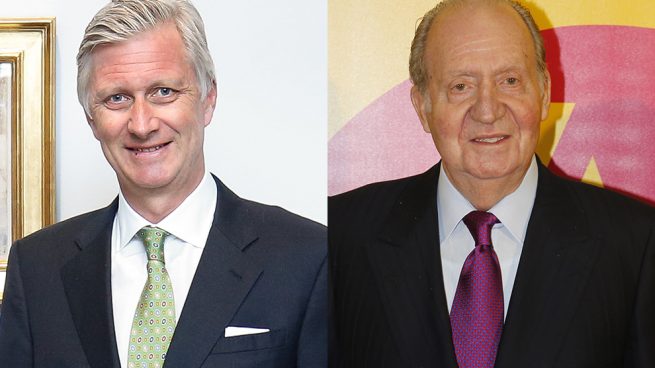 Felipe de Bélgica y Juan Carlos I