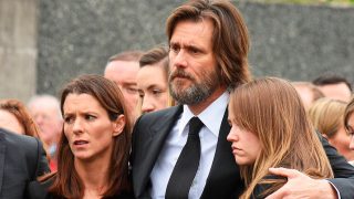 Jim Carrey en el funeral de su novia / Gtres