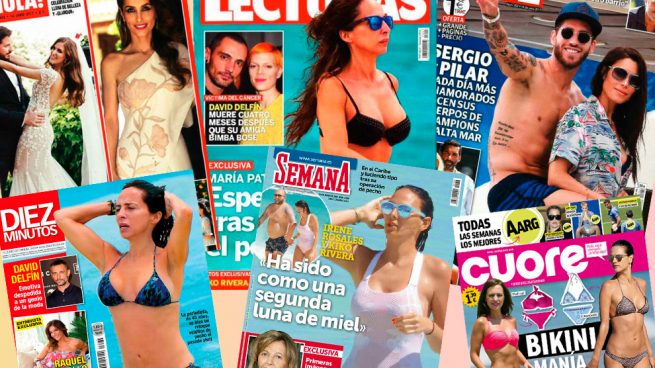 María Patiño, Pilar Rubio y Paloma Cuevas, protagonistas de los kioscos